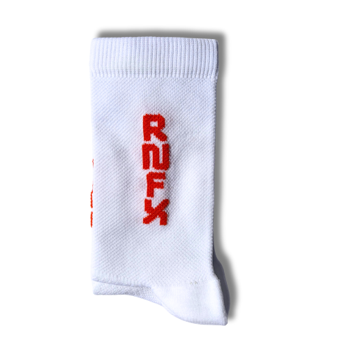 Tangerine Red Running Socks