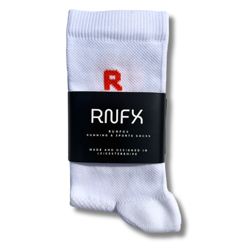Tangerine Red Running Socks
