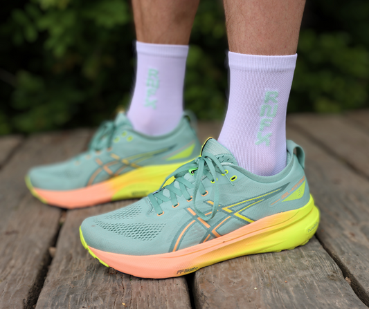 Mint Green Running Socks